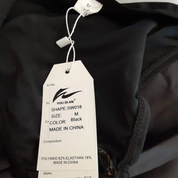 YOU DI AN New Two-Pieces Swimwear Size M. Women Halter Push Up Swimsuits Tankini - Picture 3 of 16